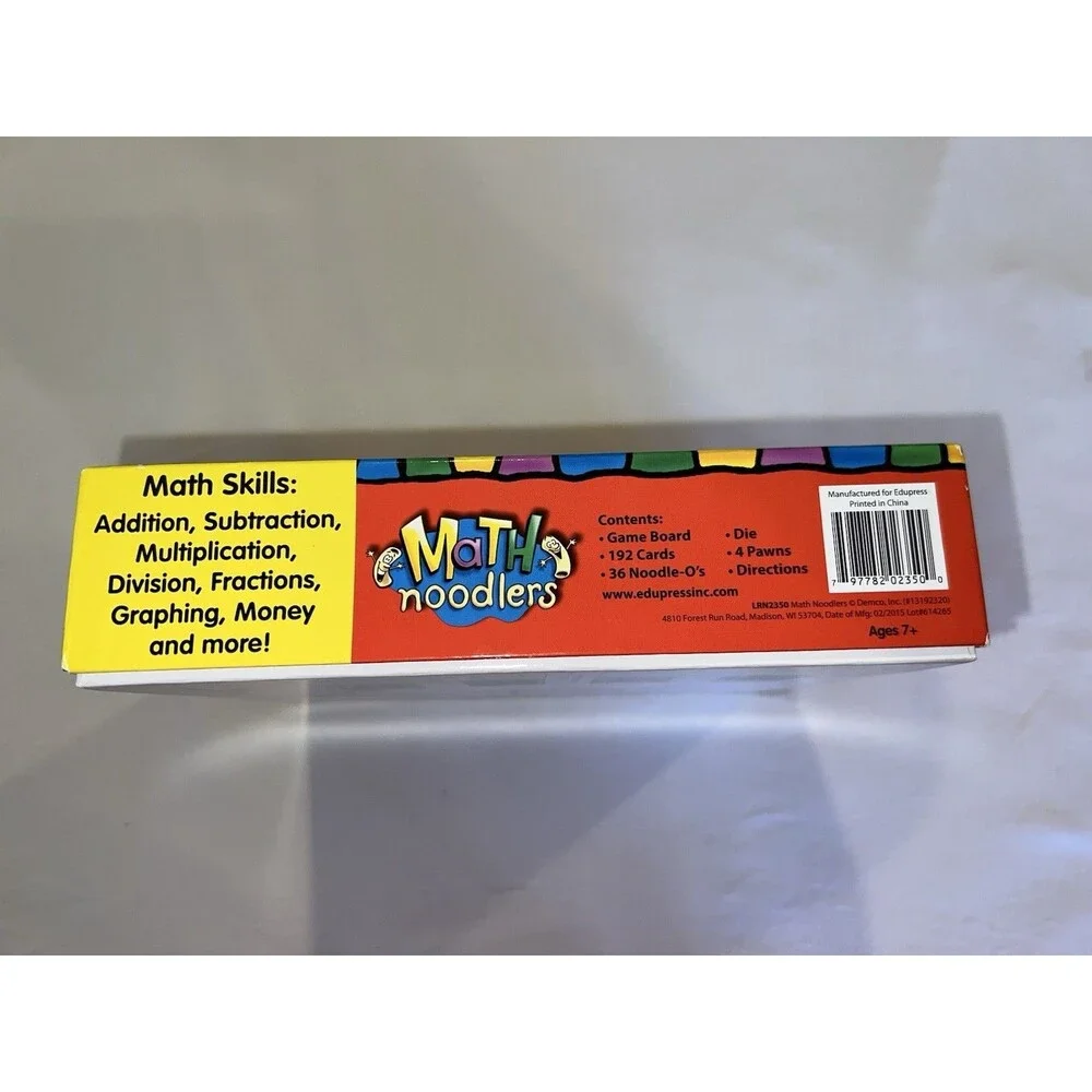 Math Noodlers Math Games Learning Well Games Grades‎ 2-3 Math Skills
